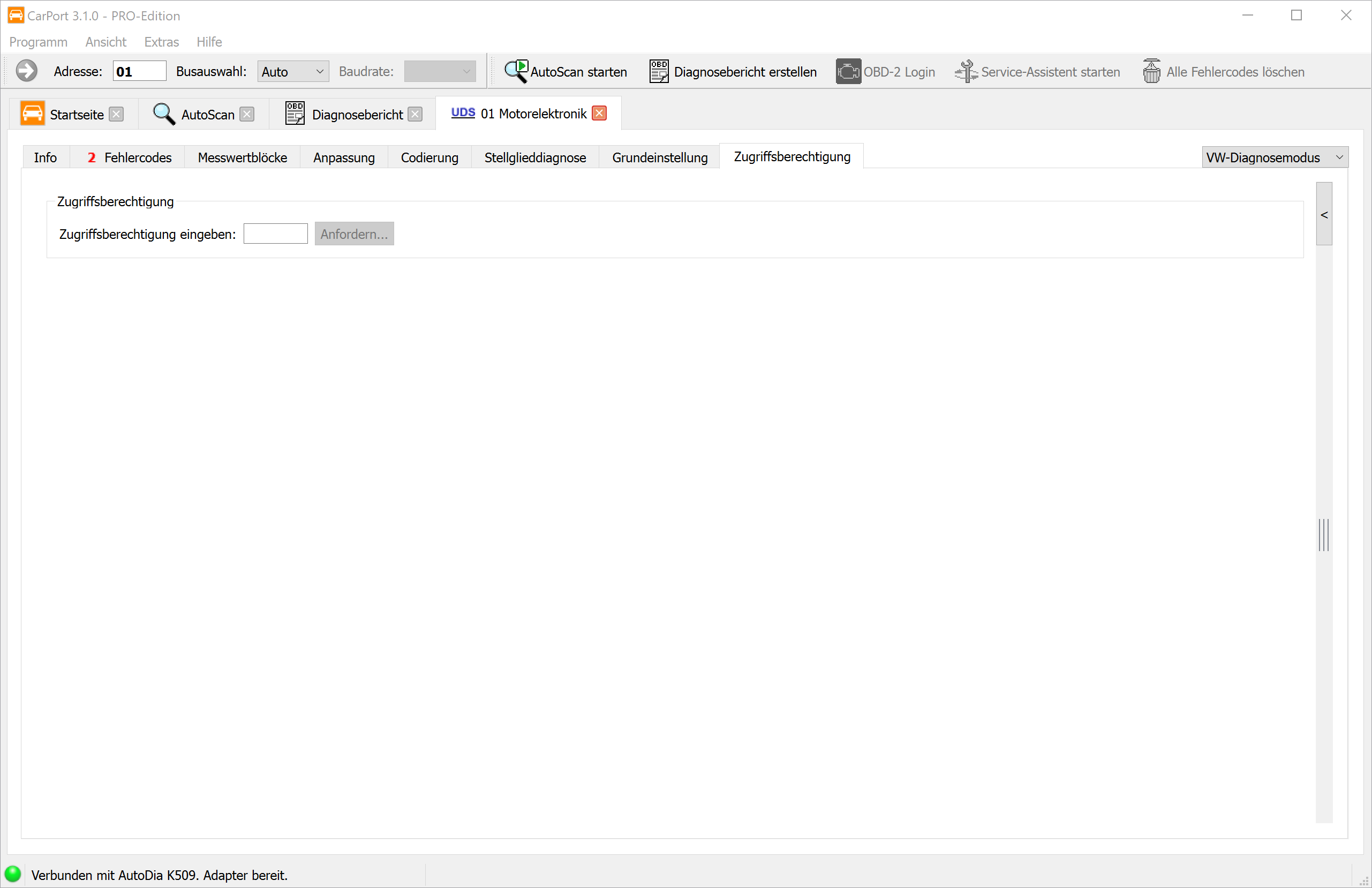 Zugriffsberechtigung