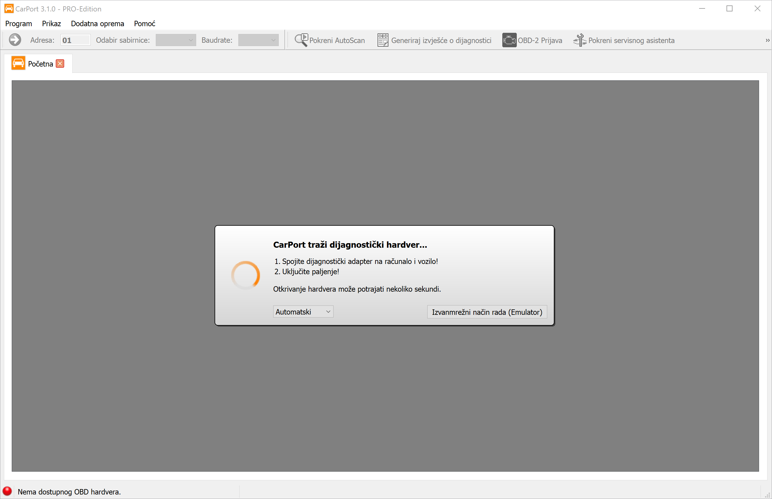 Pretraživanje hardvera