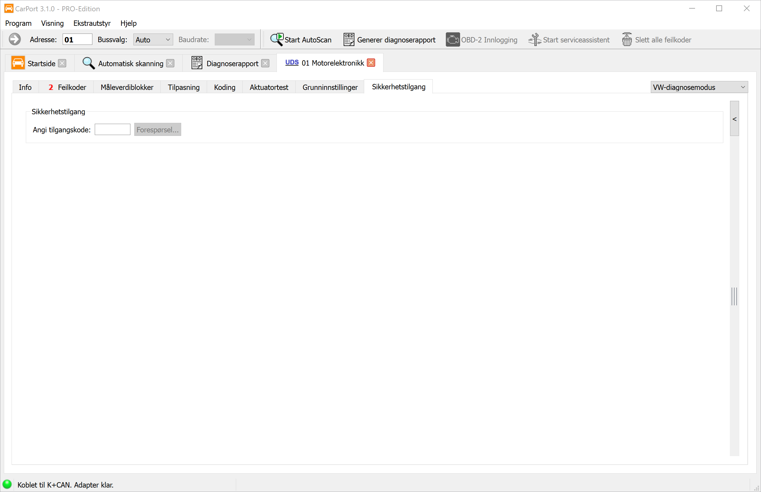 Tilgangsautorisasjon