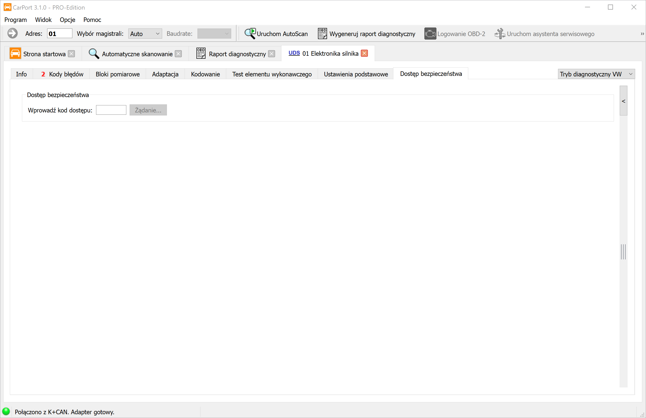 Autoryzacja dostępu