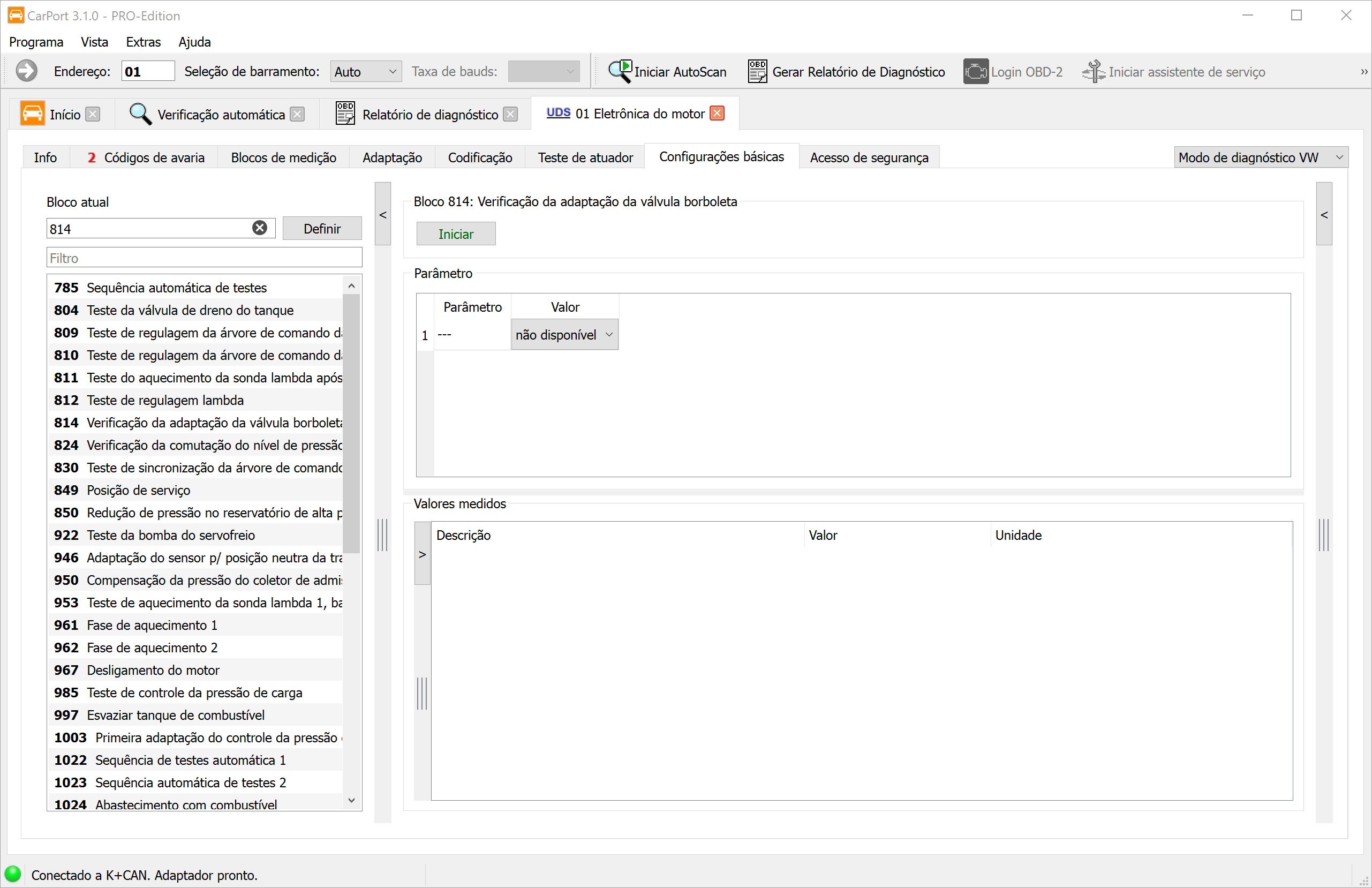 Configuração básica