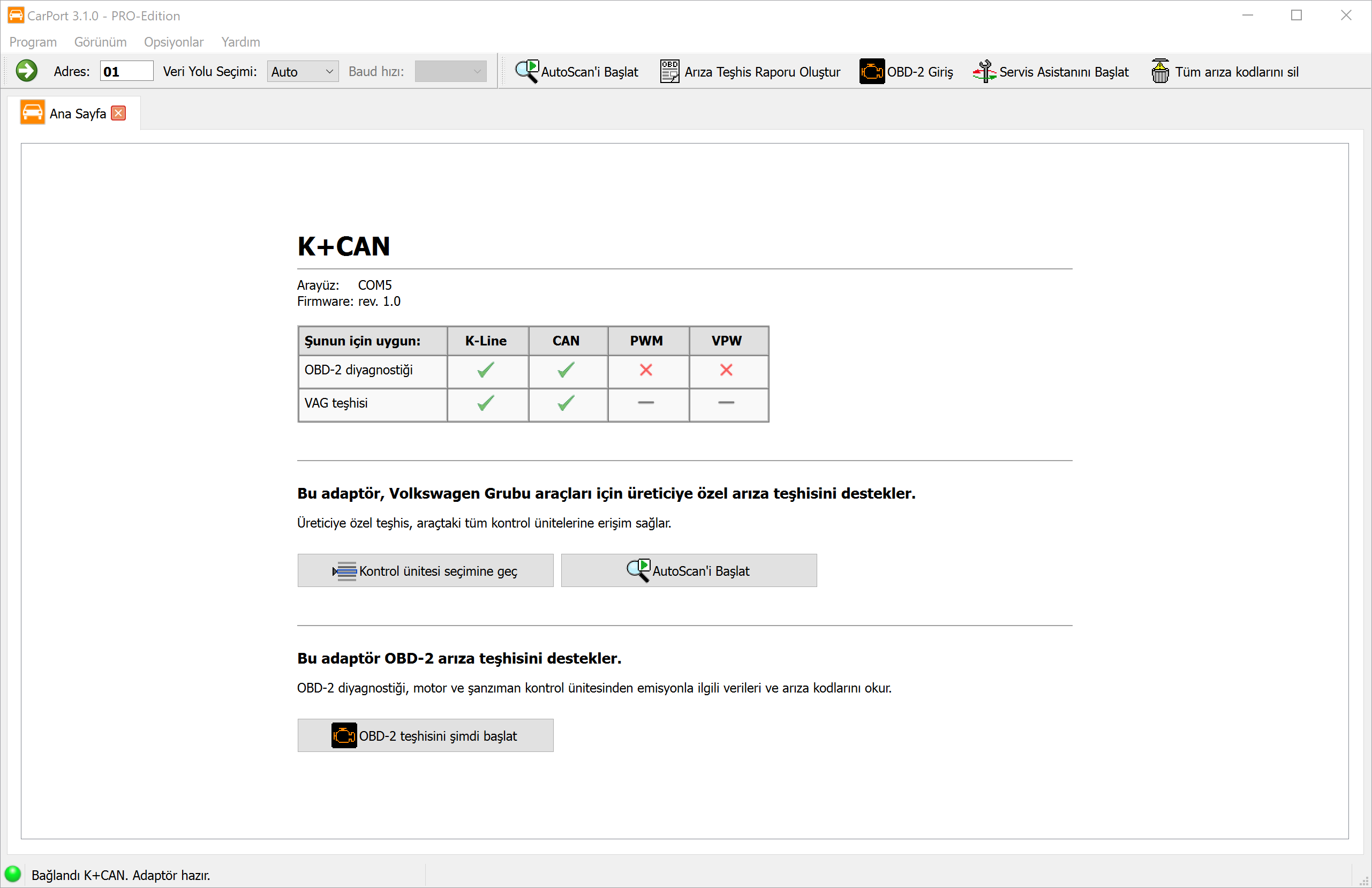 Başlangıç Sayfası